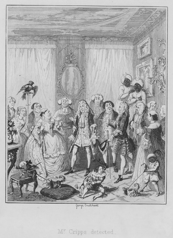 Mr Cripps detected (engraving) 作者 乔治（后）克鲁克香克
