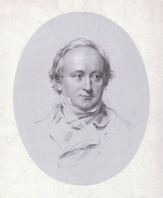 Christian Karl Josias von Bunsen，德国外交官和学者（雕刻） 作者 乔治（后）里士满