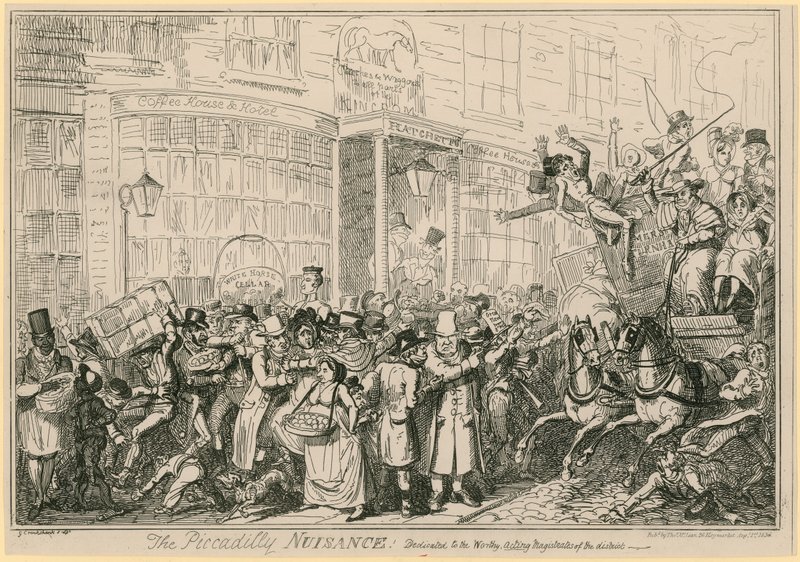 Piccadilly Nuisance：致力于该区值得代理的地方法官 作者 乔治·克鲁克申克