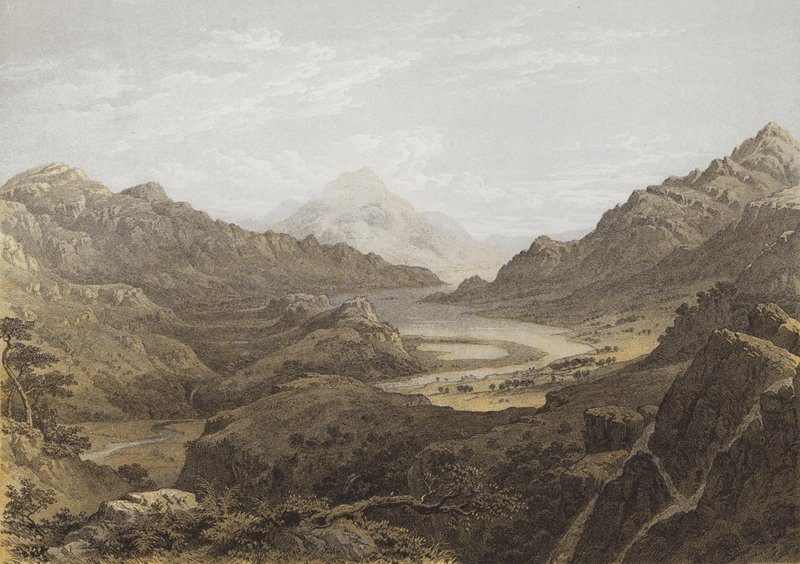 Glen Falloch（chromolitho） 作者 罗伯逊之后的乔治·芬纳尔