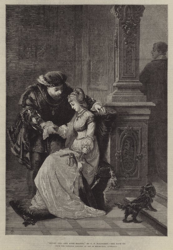 Henry VIII和Anne Boleyn 作者 乔治·弗雷德里克·佛林斯比