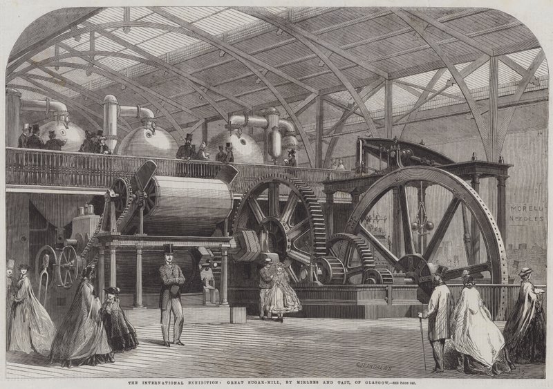 由格拉斯哥的Mirlees和Tait组织的国际展览会，Great Sugar-Mill 作者 乔治·亨利·安德鲁斯