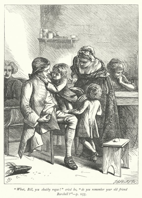 Illustration for The Vicar of Wakefield (engraving) 作者 乔治·约翰·平威尔