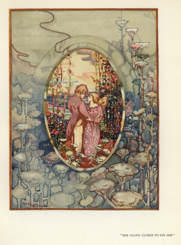 Illustration for The Happy Hypocrite by Max Beerbohm (colour litho) 作者 乔治·谢林汉姆