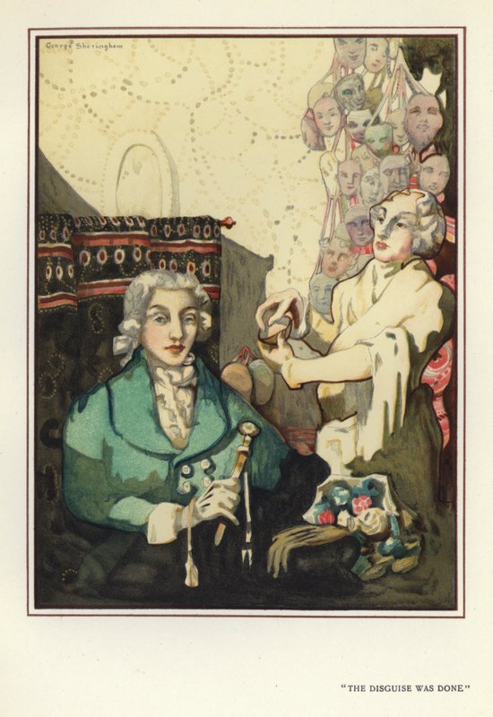 Max Beerbohm 的 The Happy Hypocrite 插图（彩色石版画） 作者 乔治·谢林汉姆
