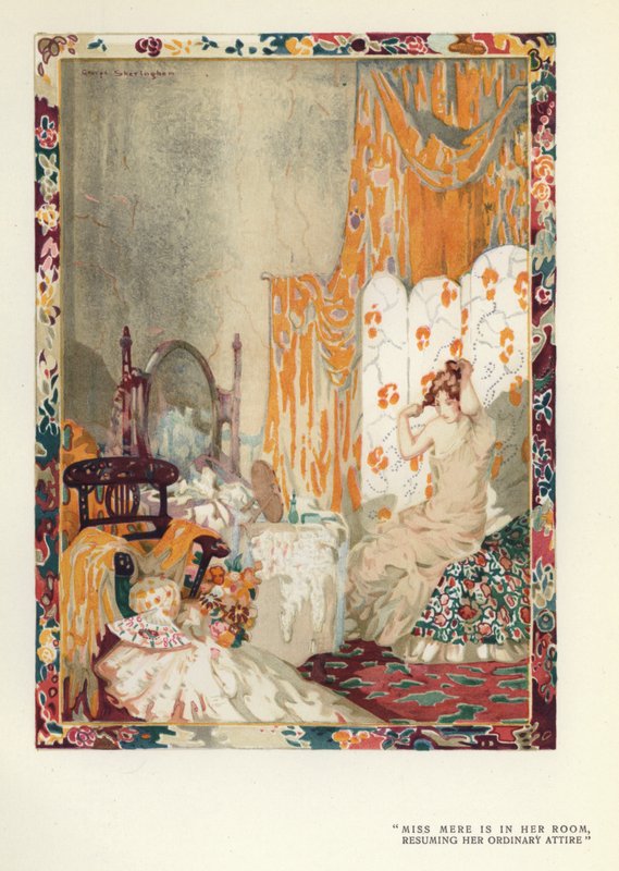 Max Beerbohm 的 The Happy Hypocrite 插图（彩色石版画） 作者 乔治·谢林汉姆