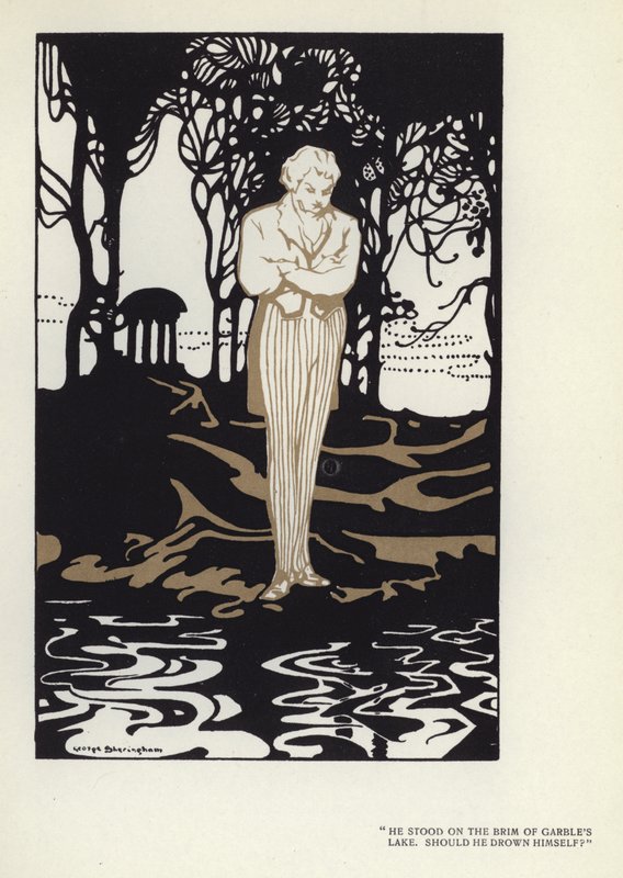 Max Beerbohm 的 The Happy Hypocrite 插图（彩色石版画） 作者 乔治·谢林汉姆