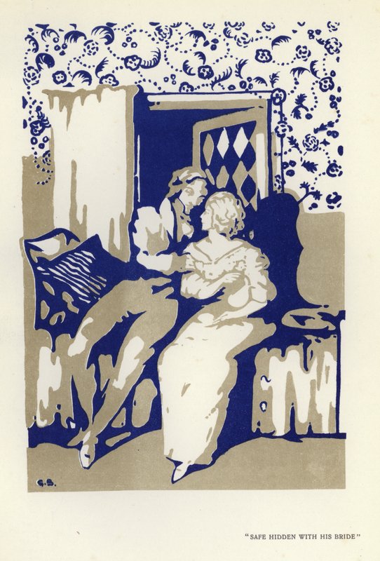 Max Beerbohm 的 The Happy Hypocrite 插图（彩色石版画） 作者 乔治·谢林汉姆
