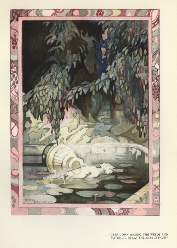 Illustration for The Happy Hypocrite by Max Beerbohm (colour litho) 作者 乔治·谢林汉姆