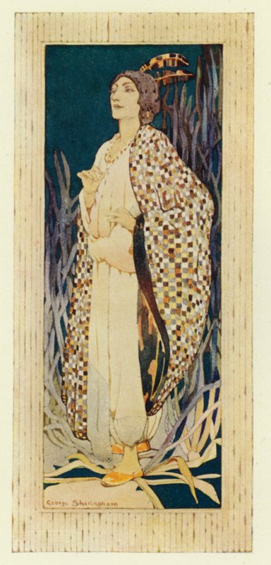 The chief had a beautiful daughter (colour litho) 作者 乔治·谢林汉姆