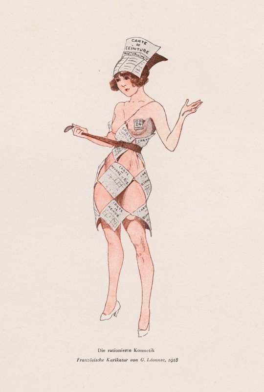 身穿口粮券的妇女 作者 乔治·莱昂内克