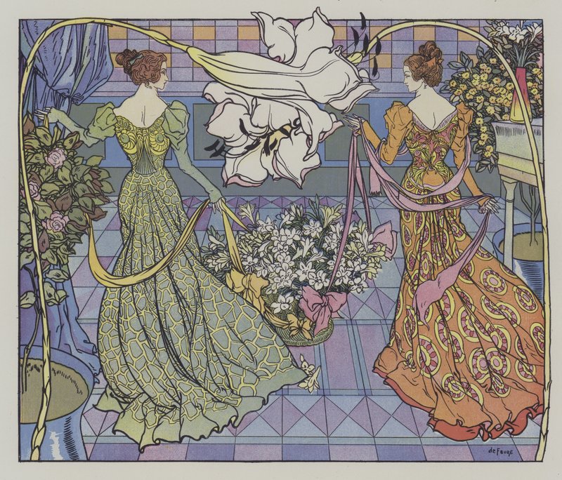 美国百合花节 作者 乔治·德菲尔