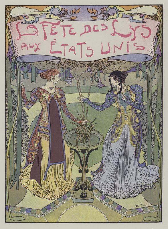 美国百合花节（美国百合花节） 作者 乔治·德菲尔