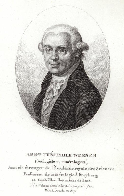 亚伯拉罕Gottlob Werner 作者 德国学校