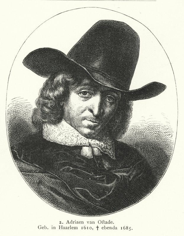 Adriaen van Ostade, painter of the Dutch Golden Age (engraving) 作者 德国学校