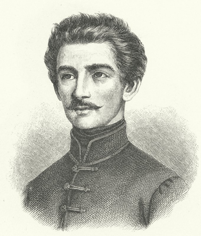 Alexander Petofi，匈牙利诗人和自由派革命家 作者 德国学校