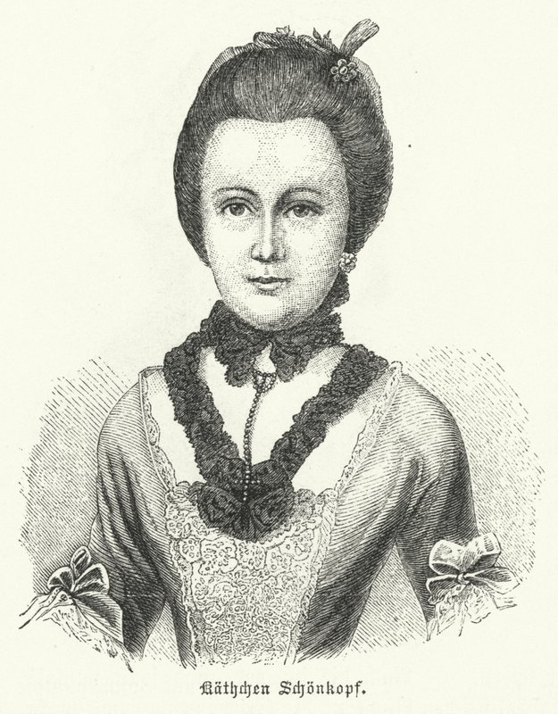 Anna Katharina Schoenkopf（1746-1810），灵感源自德国作家约翰·沃尔夫冈·歌德的爱情诗Annettenlieder 作者 德国学校