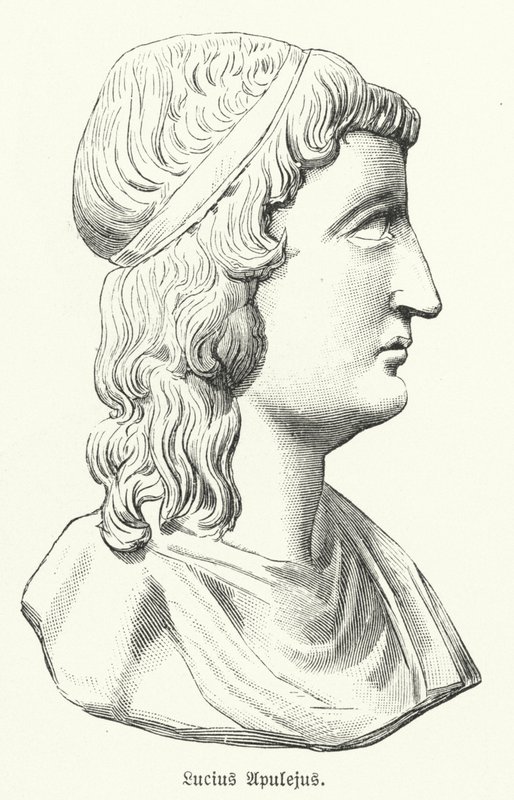 Apuleius, Roman writer, philosopher and rhetorician (litho) 作者 德国学校