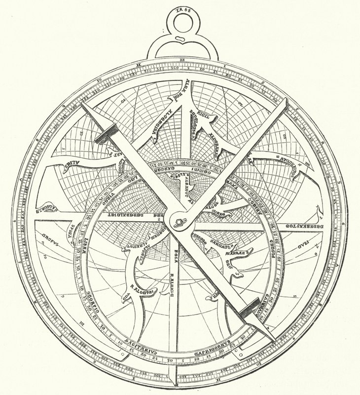 Regiomontanus 星盘（雕刻） 作者 德国学校