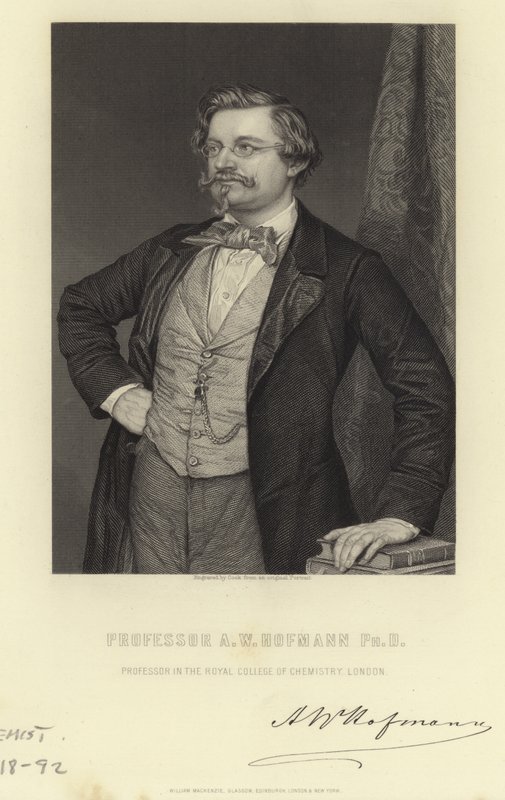 August Wilhelm von Hofmann 作者 德国学校