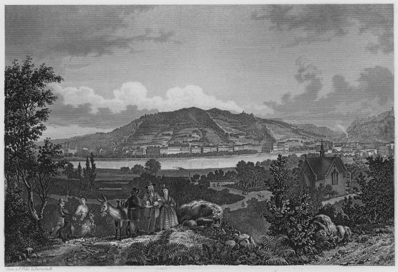 Bad Ems (engraving) 作者 德国学校