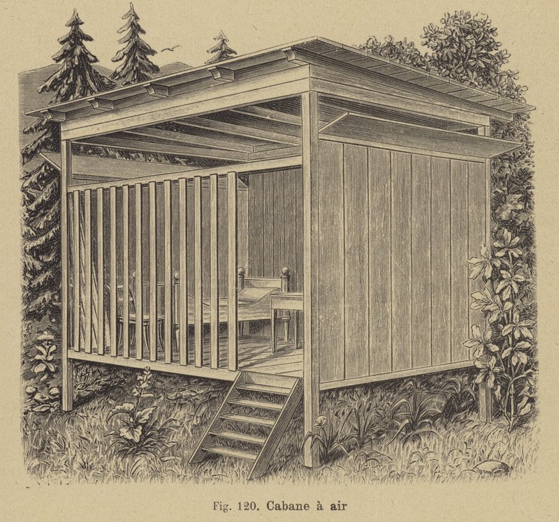 小屋向空中开放 作者 德国学校