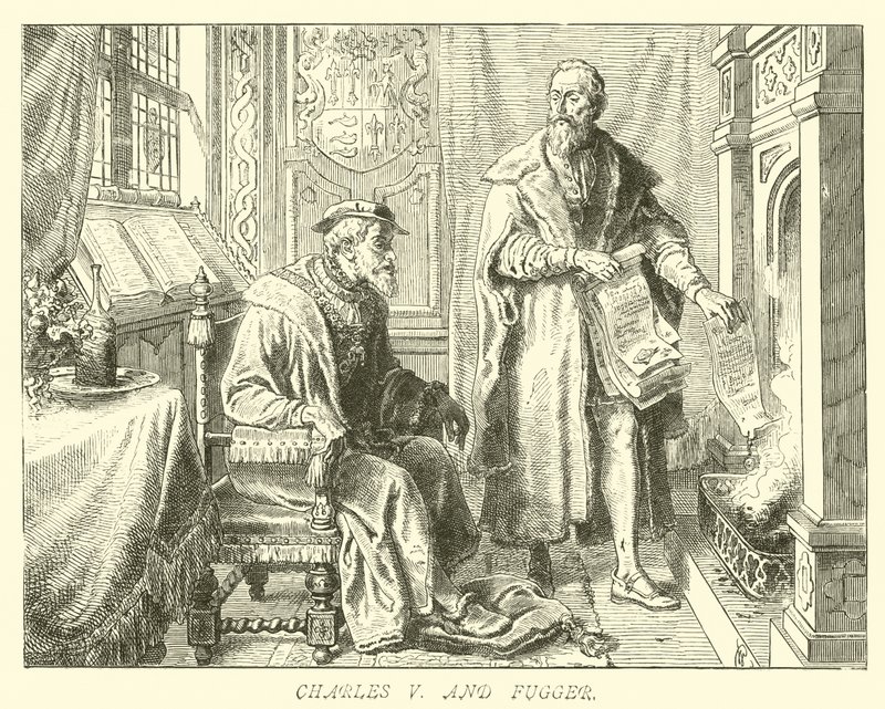 Charles V和Fugger 作者 德国学校