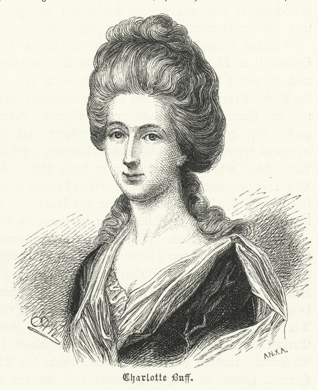 Charlotte Buff，年轻的相识和Johann Wolfgang Goethe的爱 作者 德国学校