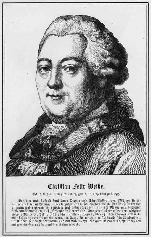 Christian Felix Weibe (雕刻) 作者 德国学校