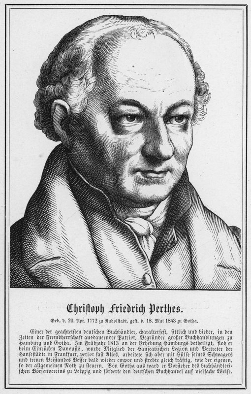 Christoph Friedrich Perthes (雕刻) 作者 德国学校