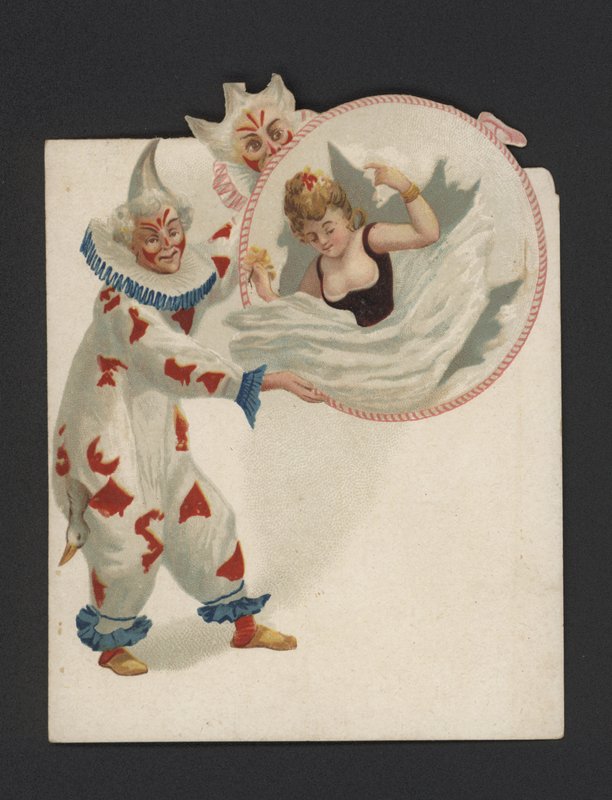 小丑 (chromolitho) 作者 德国学校