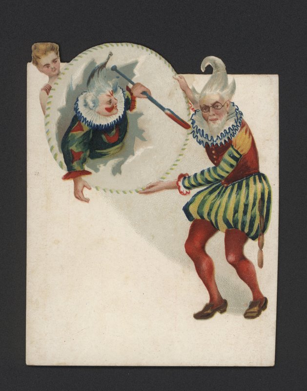 小丑 (chromolitho) 作者 德国学校
