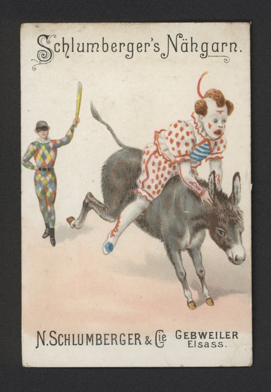 小丑 (chromolitho) 作者 德国学校