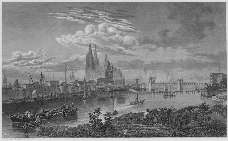 Coln (engraving) 作者 德国学校