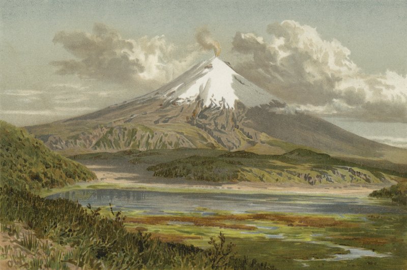 Cotopaxi，厄瓜多尔的火山 作者 德国学校