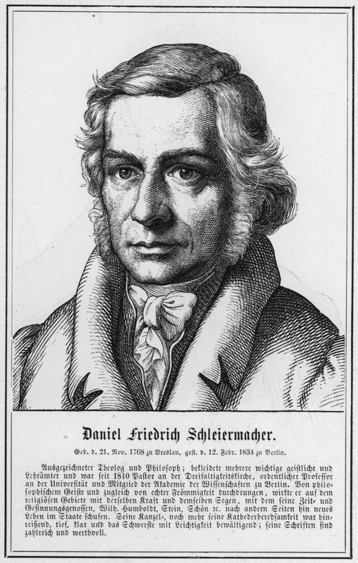 Daniel Friedrich Schleiermacher (雕刻) 作者 德国学校
