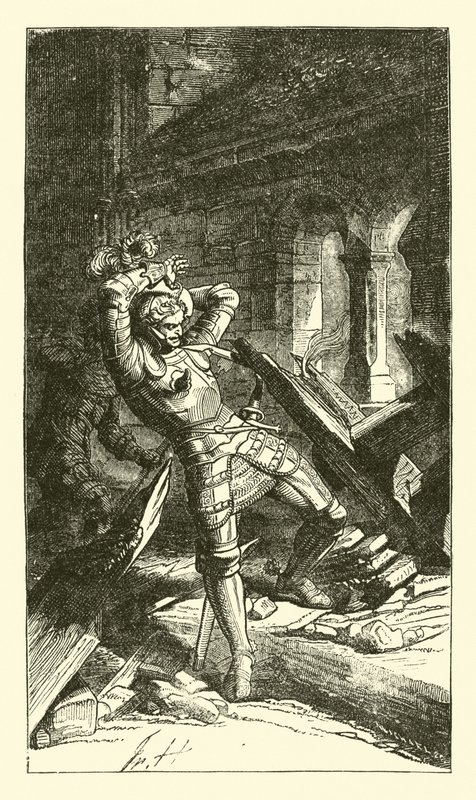 Francis von Sickingen受了致命伤 作者 德国学校
