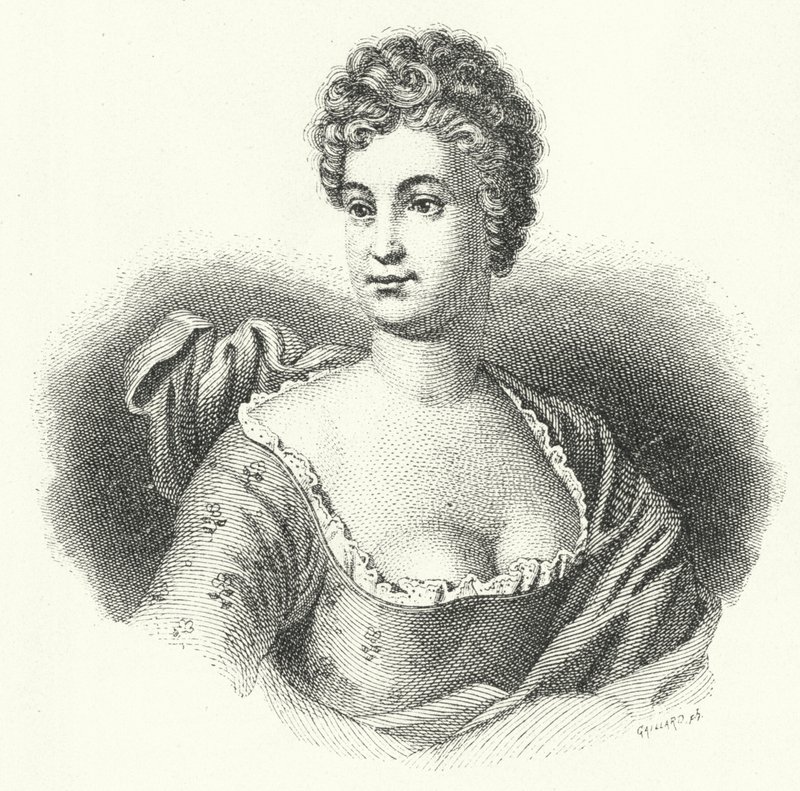 Friederike Caroline Neuber，德国女演员和戏剧导演（雕刻） 作者 德国学校