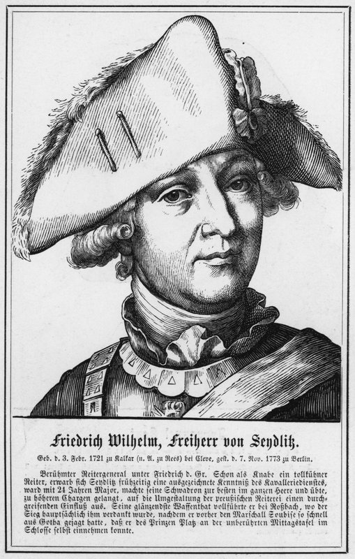 Friedrich Wilhelm, Baron von Sendlik (雕刻) 作者 德国学校