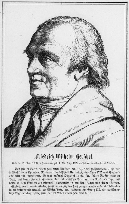 Friedrich Wilhelm Herschel (engraving) 作者 德国学校