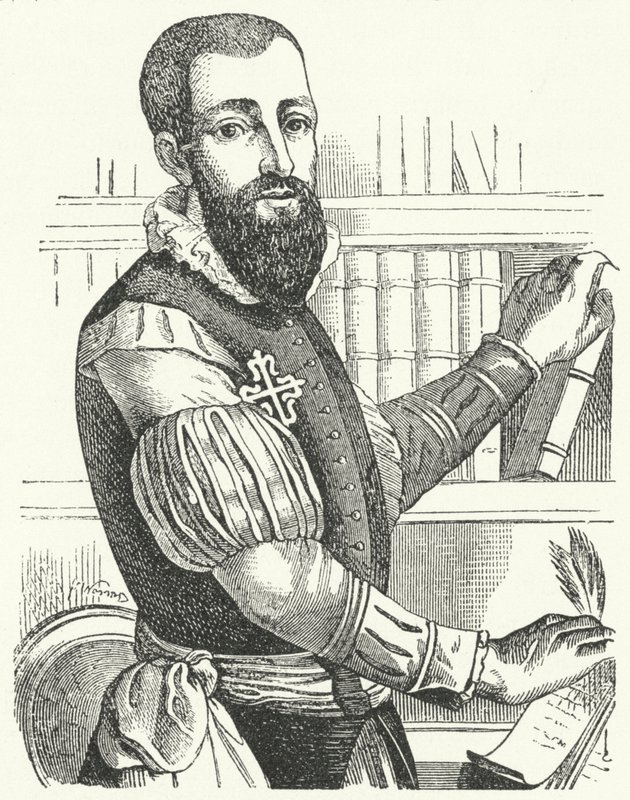 Garcilaso de la Vega，西班牙诗人和士兵（雕刻）。 作者 德国学校