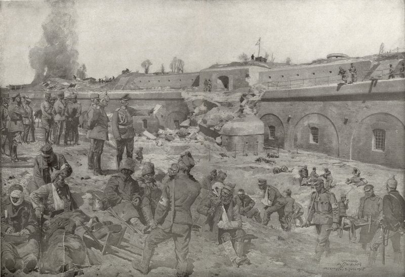 General Marshall von Mackensen将访问Przemysl的Augenfort 作者 德国学校