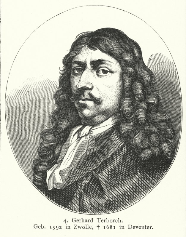 Gerard ter Borch，荷兰黄金时代的画家（版画） 作者 德国学校