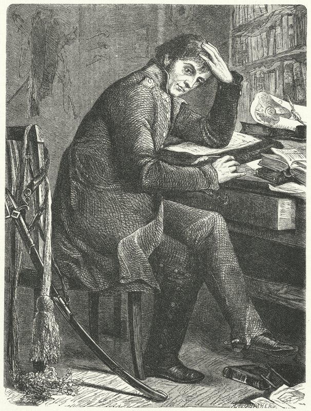 Gerhard von Scharnhorst, German general and reformer of the Prussian army (engraving) 作者 德国学校