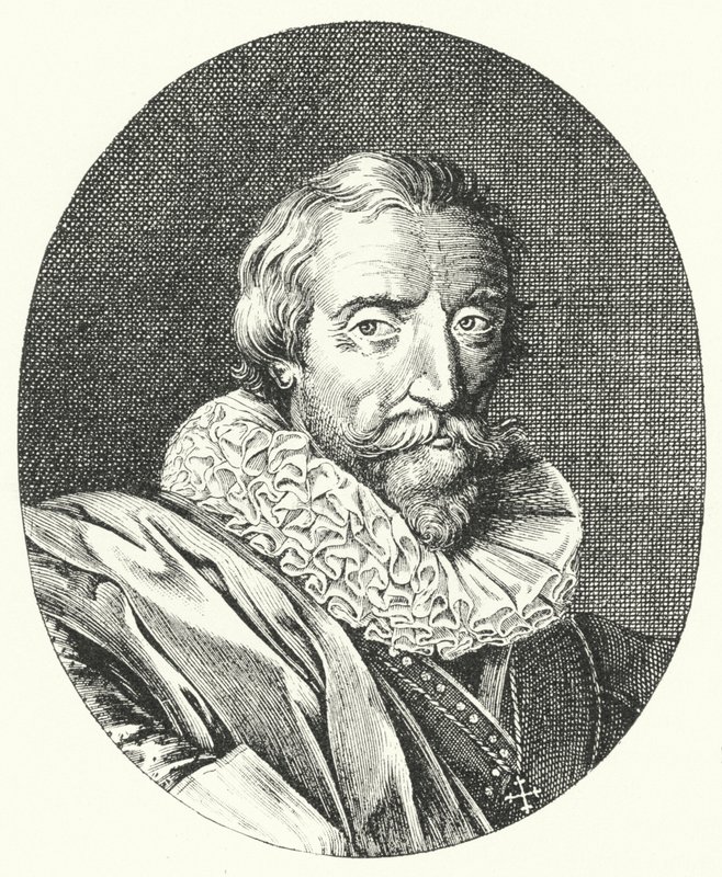 Giambattista Marino，意大利诗人（版画） 作者 德国学校