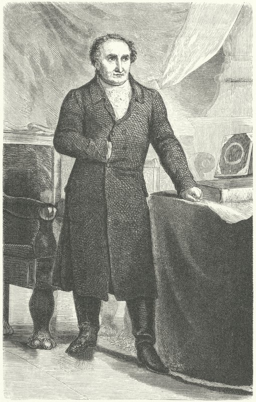 Heinrich Friedrich Karl vom und zum Stein，普鲁士政治家（雕刻）。 作者 德国学校