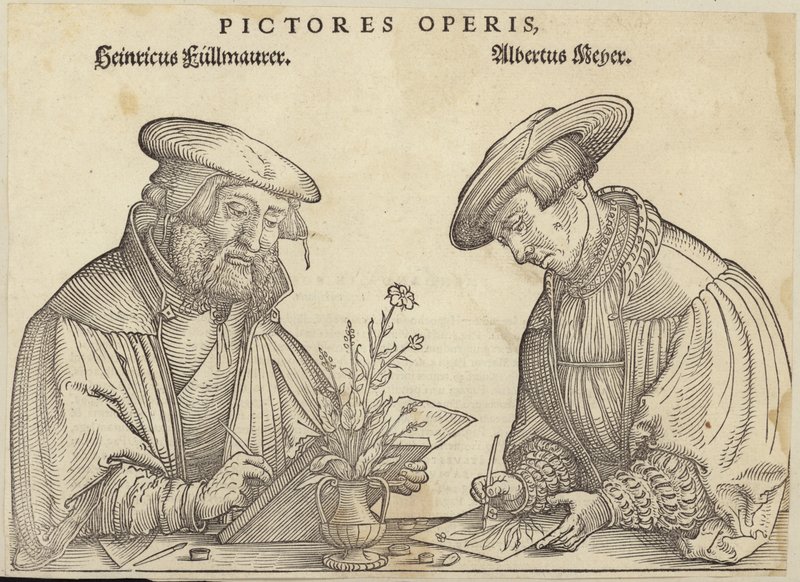 Heinricus Fullmaurer和Albrecht Meyer 作者 德国学校