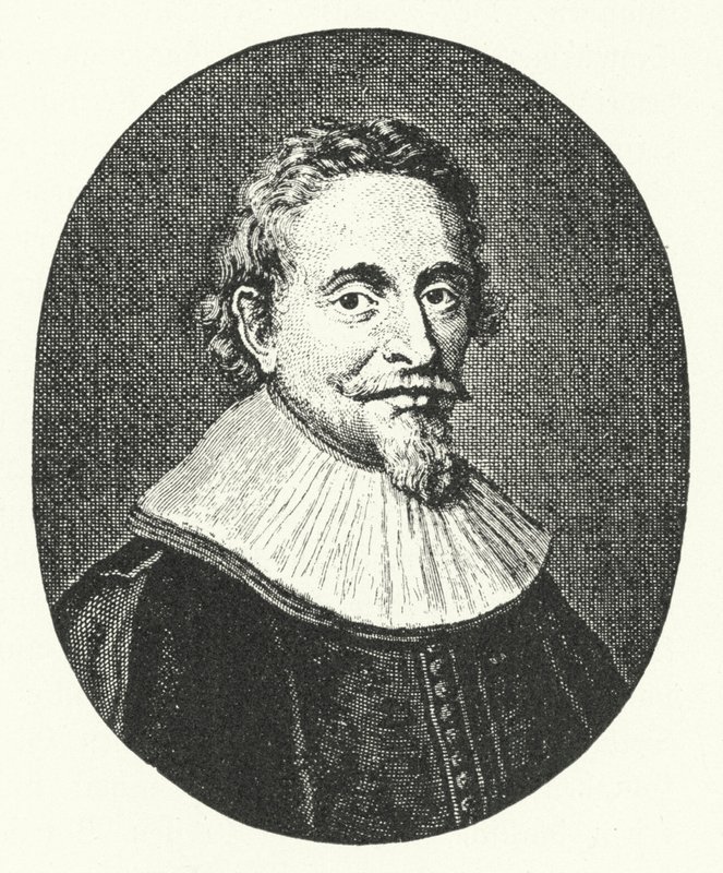 Hugo Grotius，荷兰法学家（版画） 作者 德国学校