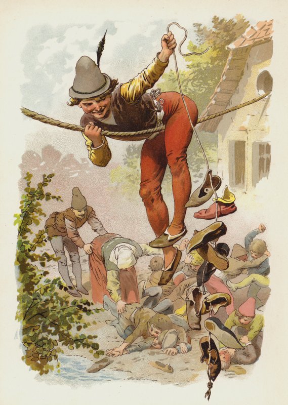 Till Eulenspiegel的插图 作者 德国学校