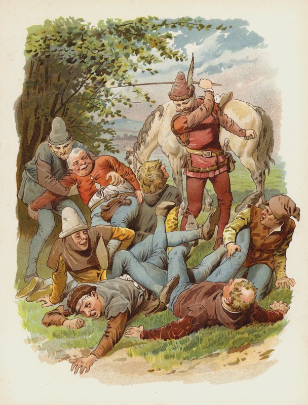 Till Eulenspiegel的插图 作者 德国学校